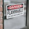 Signmission Flammable Keep Heat and Flames Away Danger Sign, Vinyl Decal, 14in W x 10in L, 2PK OS-2PACK-DS-D-1014-L-19367 - alternate 5